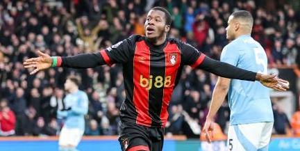 Liga Primer: Bournemouth Hancurkan Forest 5-0, Dango Ouattara Cetak Hat trick