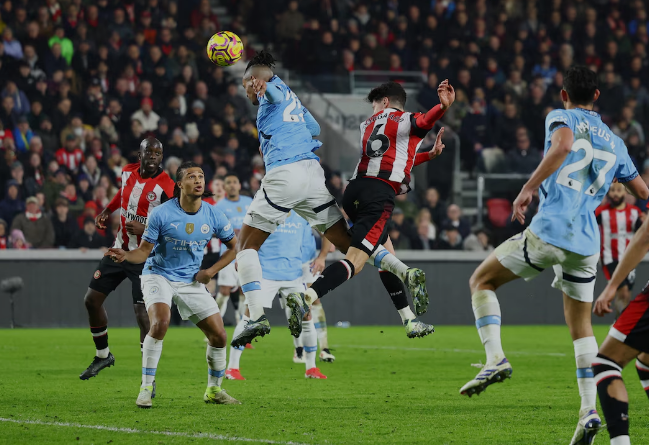 Liga Primer: Man City Ditahan Imbang 2-2 Oleh Brentford Lewat Dua Gol di Menit-menit Akhir