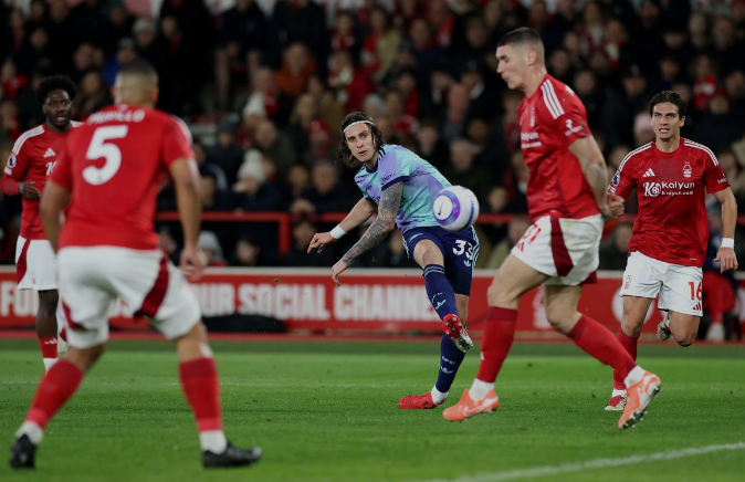 Arsenal Ditahan Imbang Tanpa Gol Oleh Nottingham Forest, Harapan Gelar Yang Semakin Menipis