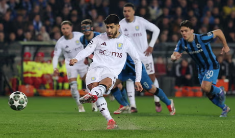 Liga Champions : Aston Villa Menang Telak Atas Club Brugge 3-1 Untuk Membalas Kekalahan di Fase Liga