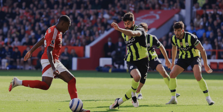 Liga Primer: Gol Hudson-Odoi di Menit Akhir Bawa Nottingham Forest Menang 1-0 Atas Manchester City